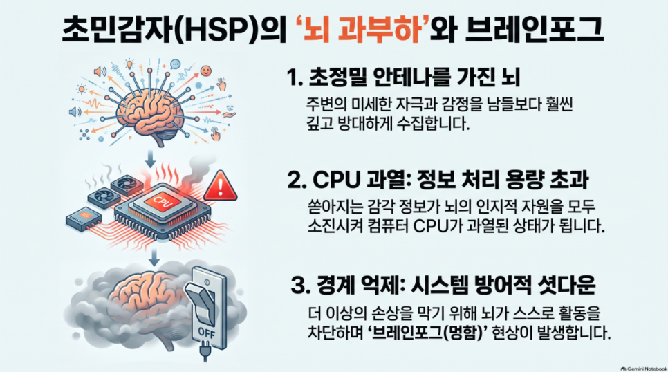 극도로 예민한 사람(HSP)의 번아웃·ADHD·브레인포그·자율신경실조증, 원인과 맞춤 한약 치료